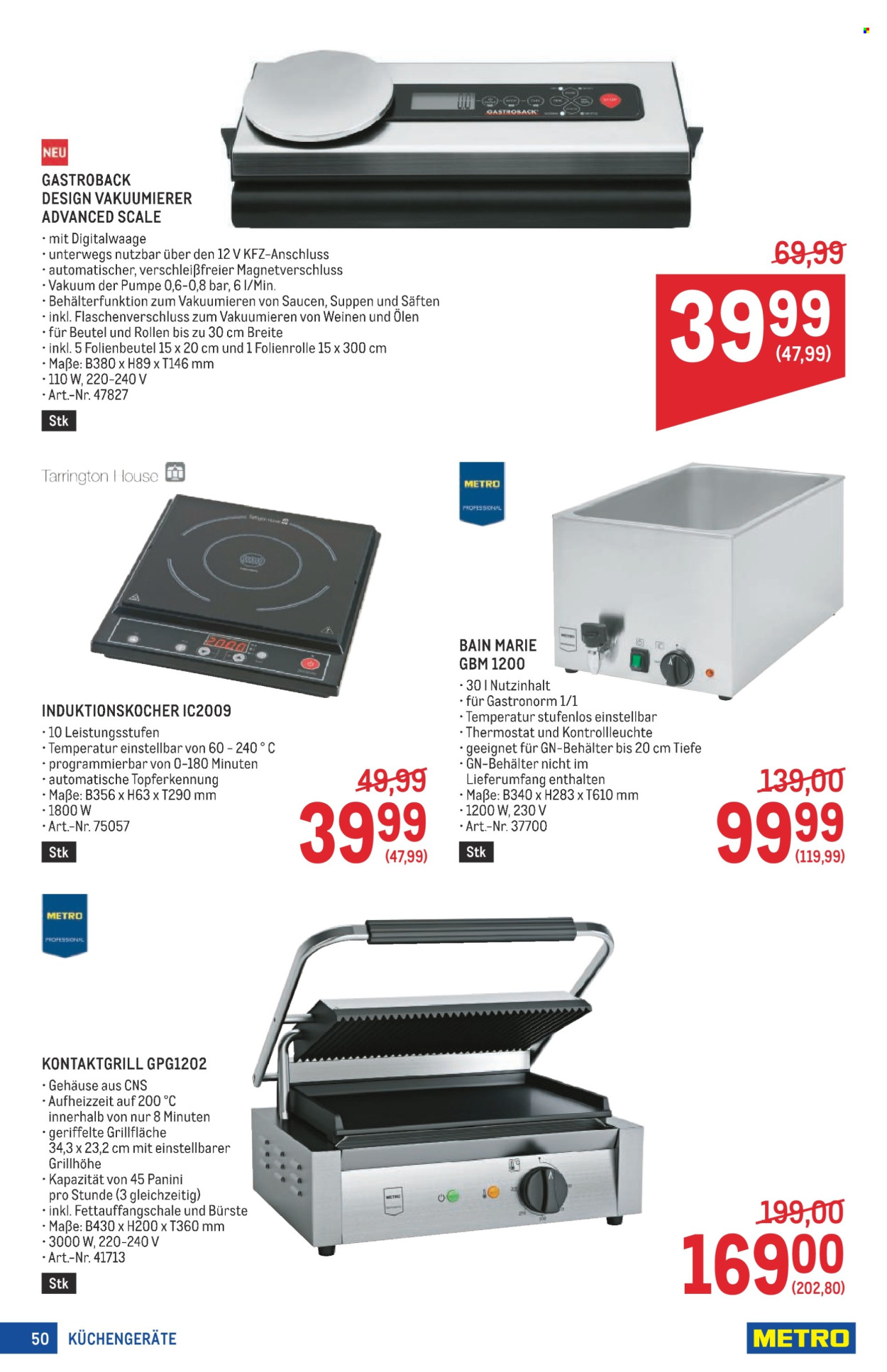 Angebote Metro - 8.1.2026 - 21.1.2026. Seite 50