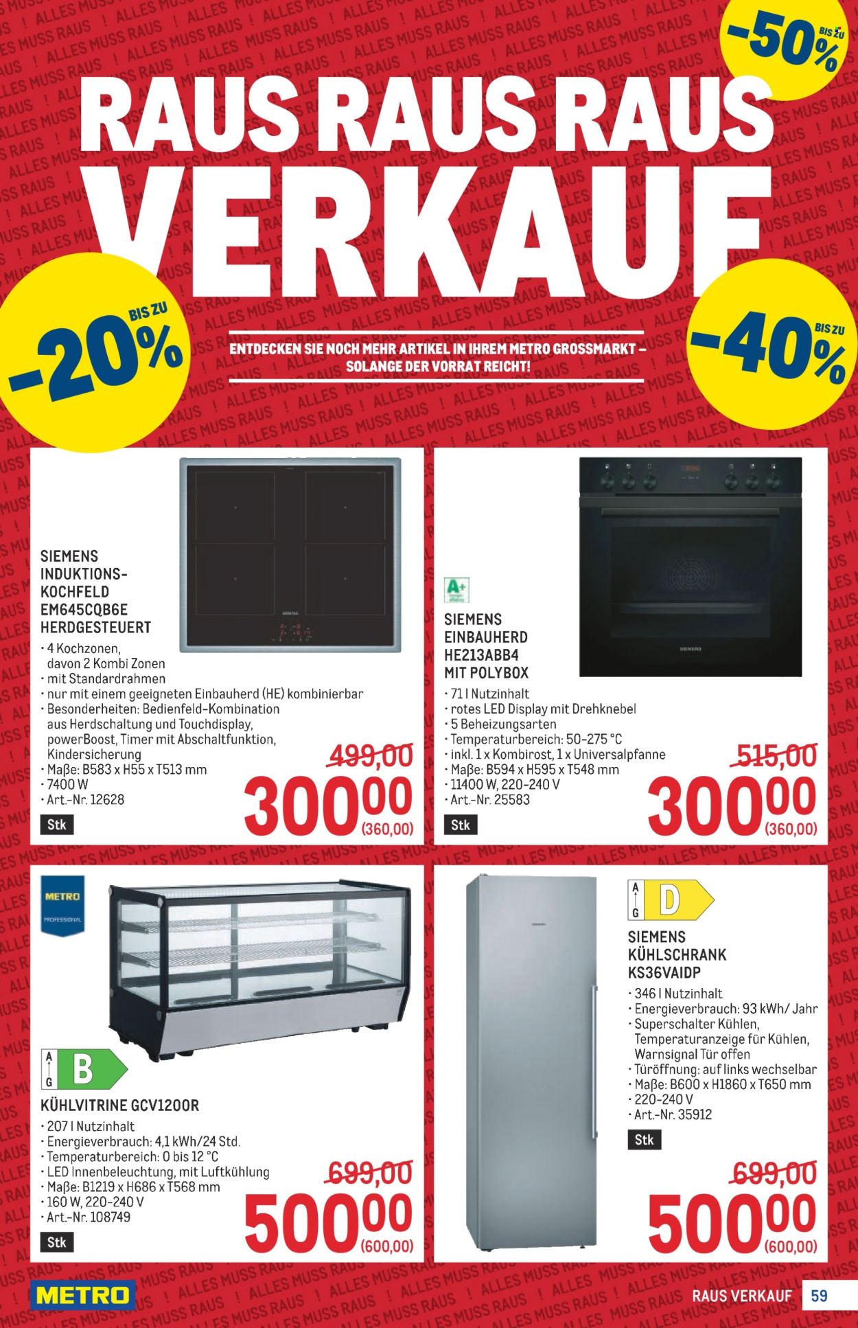 Angebote Metro - 8.1.2026 - 21.1.2026. Seite 59