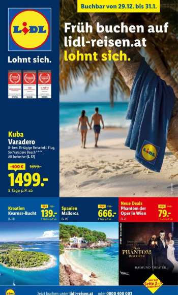 Angebote Lidl - 29.12.2025 - 31.1.2026.