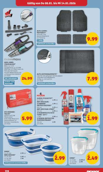 thumbnail - CLEANmaxx AKKU-HAND-STAUBSAUGER®