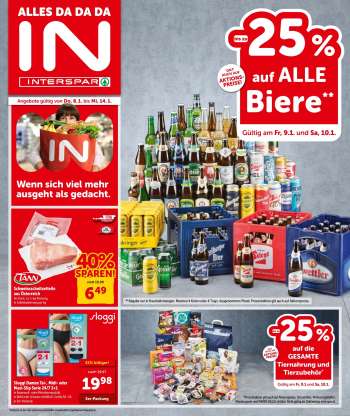 Angebote INTERSPAR - 8.1.2026 - 14.1.2026.