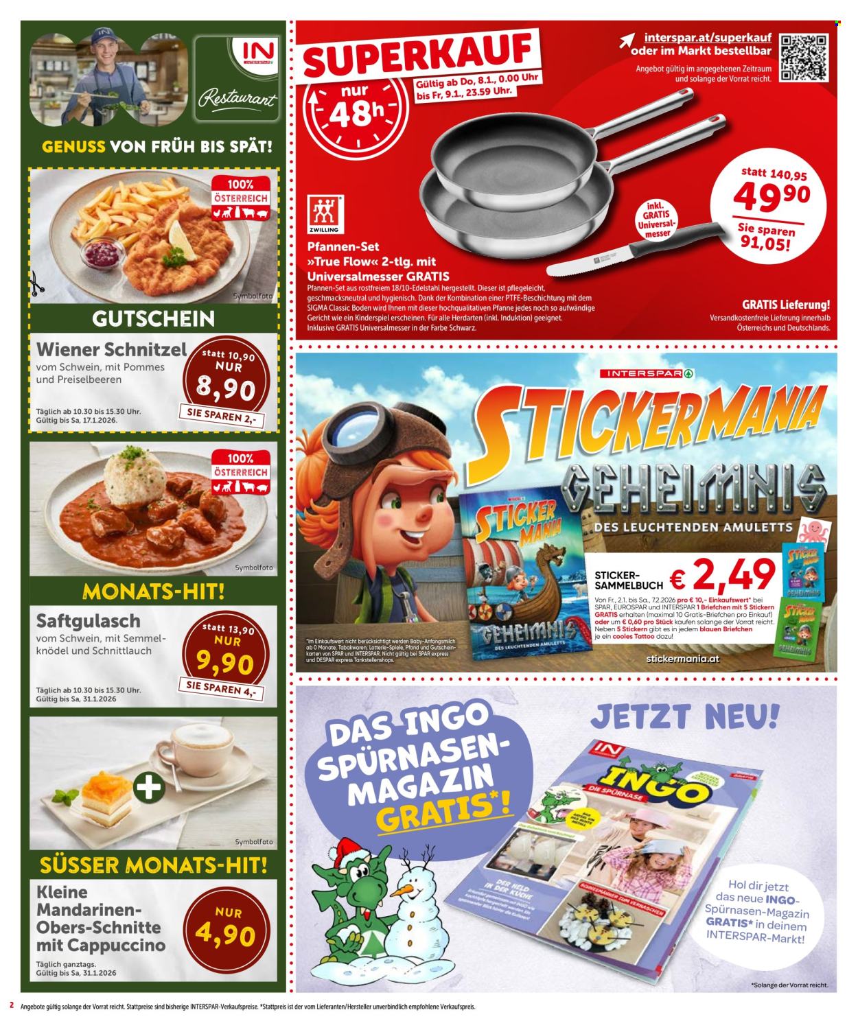 Angebote INTERSPAR - 8.1.2026 - 14.1.2026. Seite 2