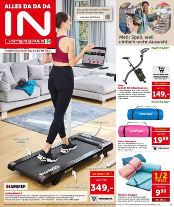 thumbnail - Tunturi Cardio Fit B20 X-Bike Heimtrainer
