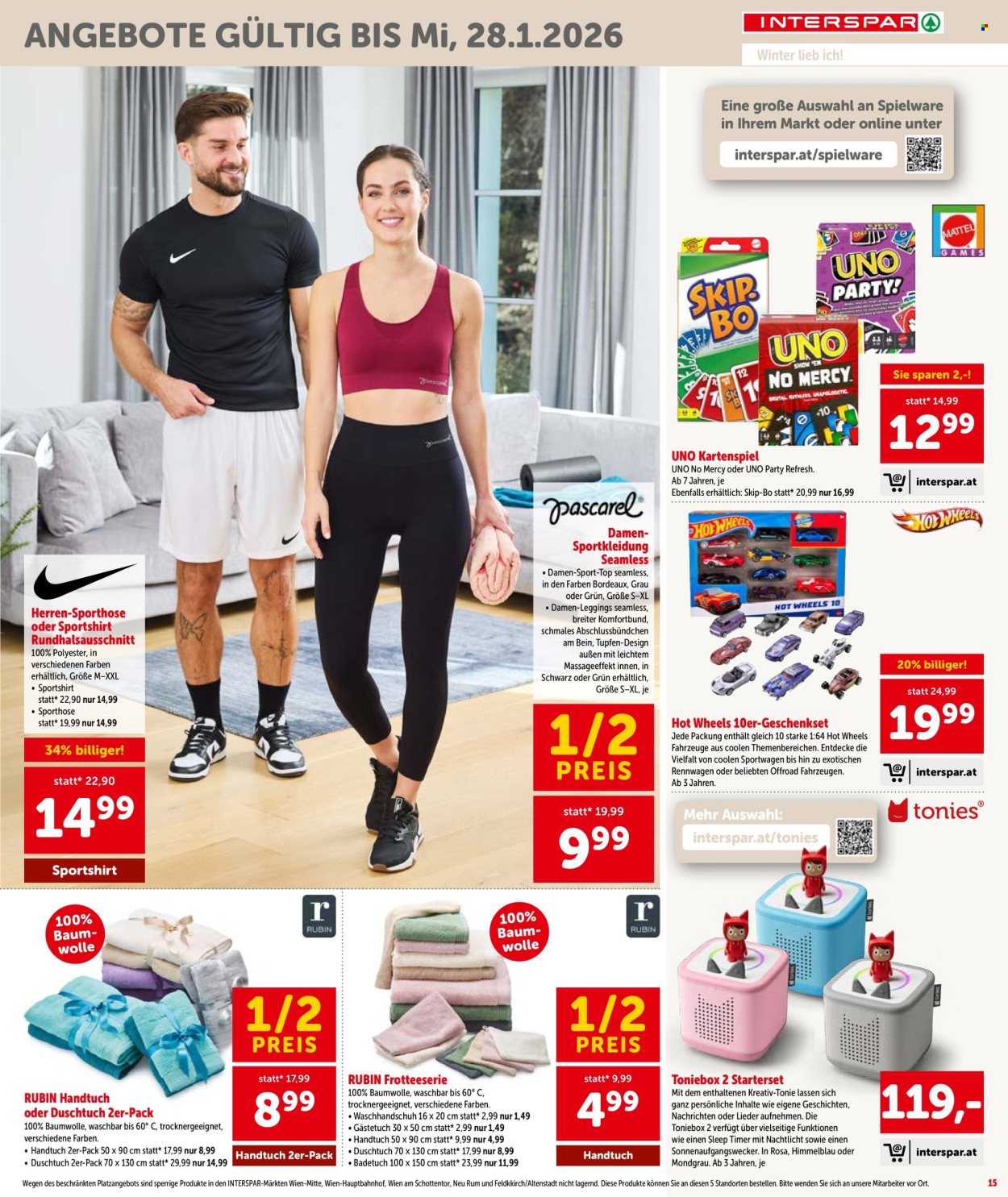 Angebote INTERSPAR - 8.1.2026 - 14.1.2026. Seite 15