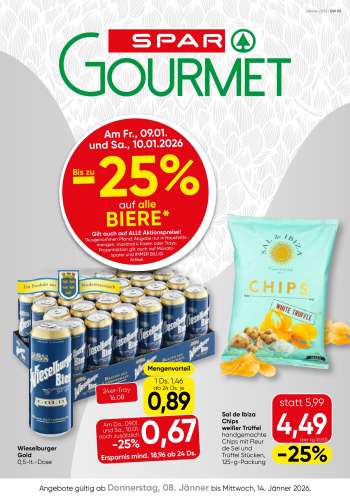 Angebote SPAR - 8.1.2026 - 14.1.2026.