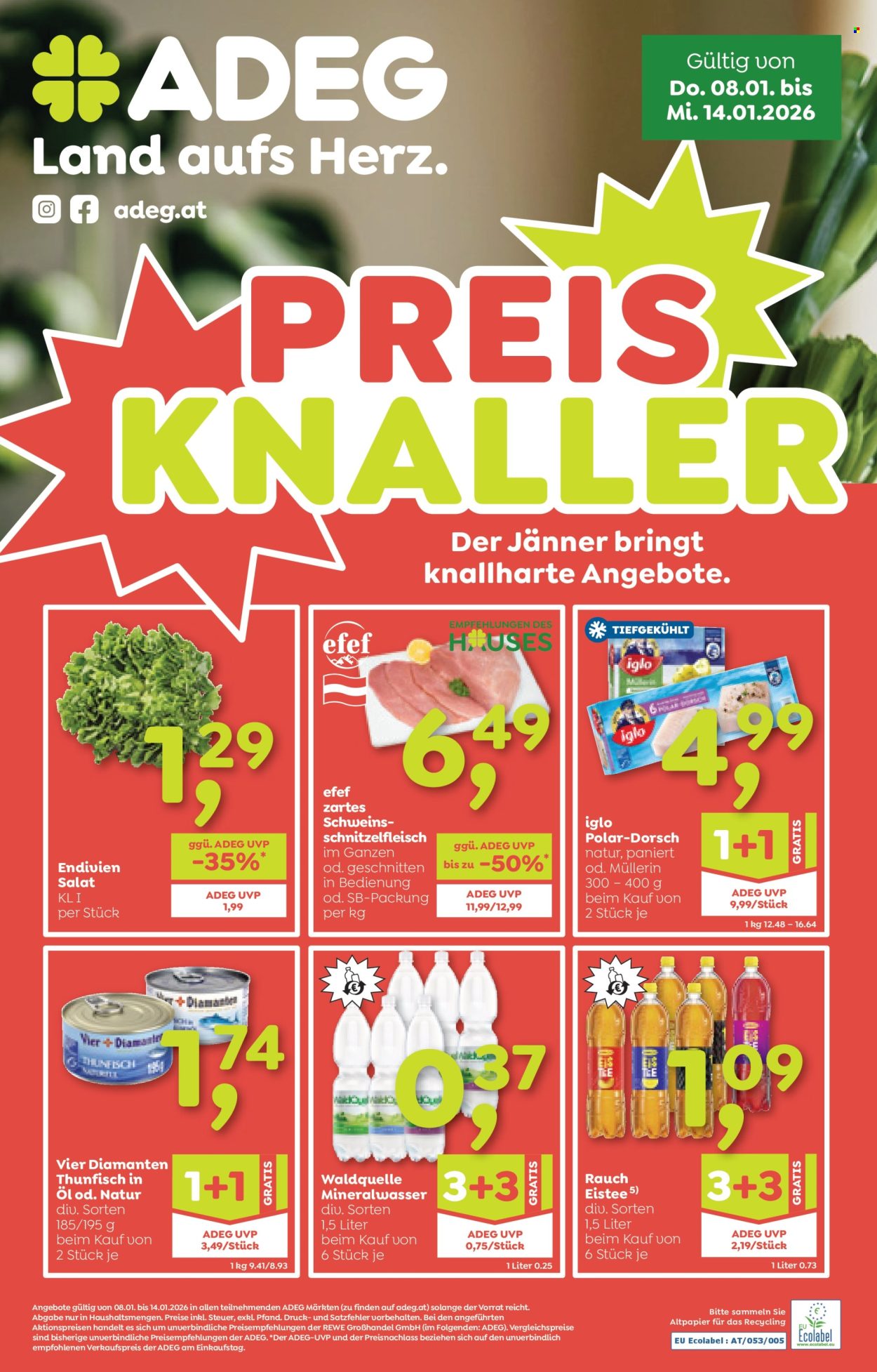 Angebote ADEG - 8.1.2026 - 14.1.2026. Seite 1