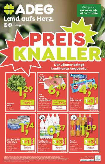 Angebote ADEG - 8.1.2026 - 14.1.2026.