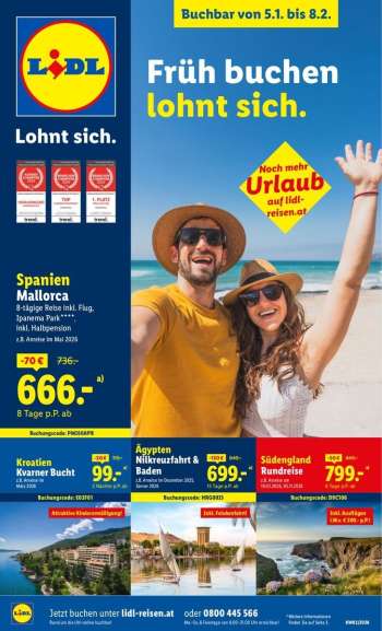 Angebote Lidl - 5.1.2026 - 8.2.2026.