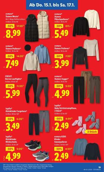thumbnail - esmara® Damen Jogger