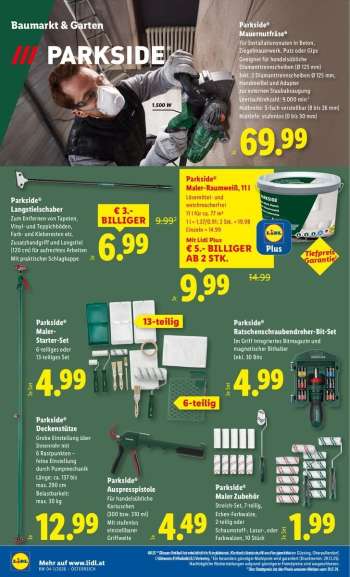 thumbnail - PARKSIDE® Maler-Raumweiß, 11 l