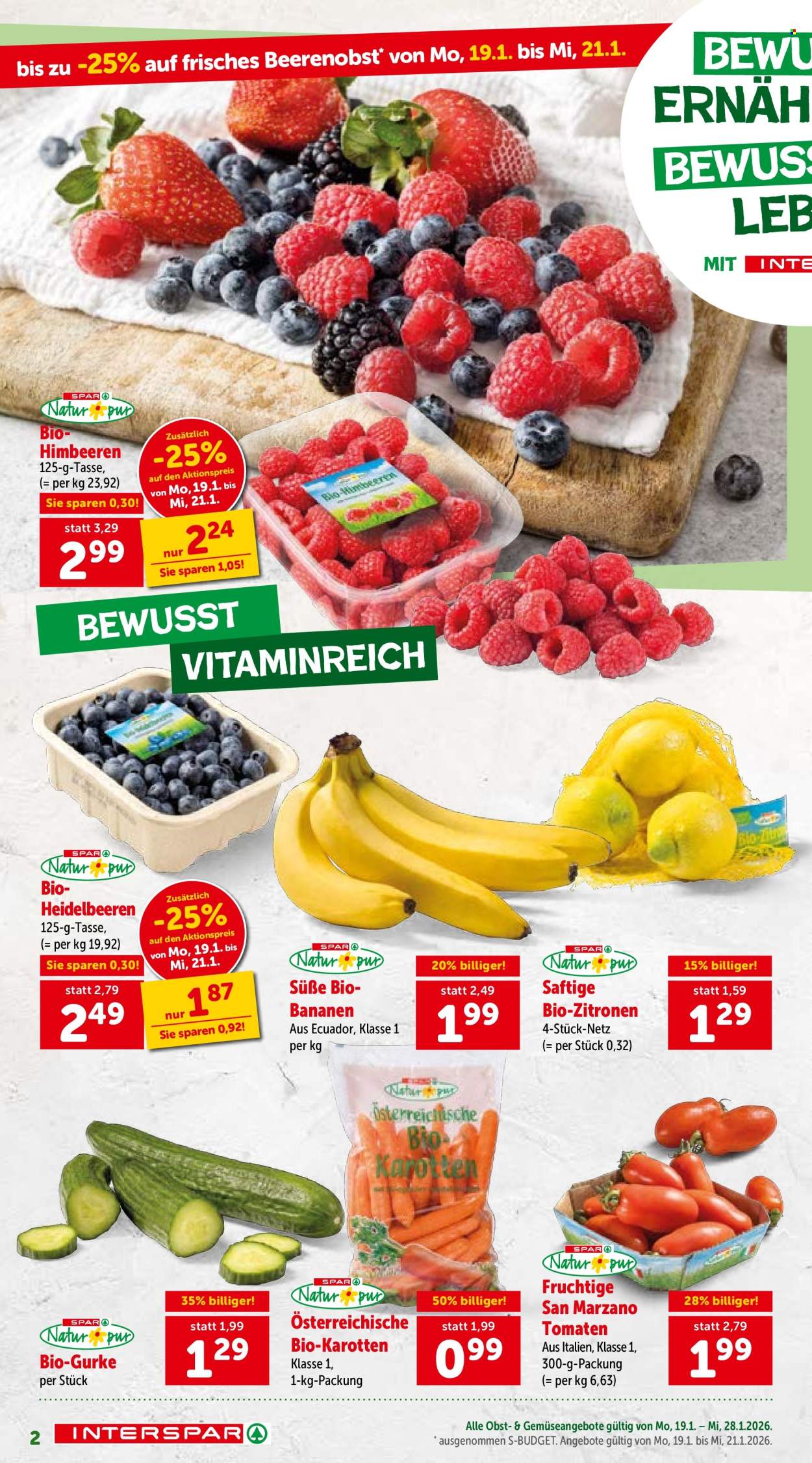Angebote INTERSPAR - 15.1.2026 - 28.1.2026. Seite 2