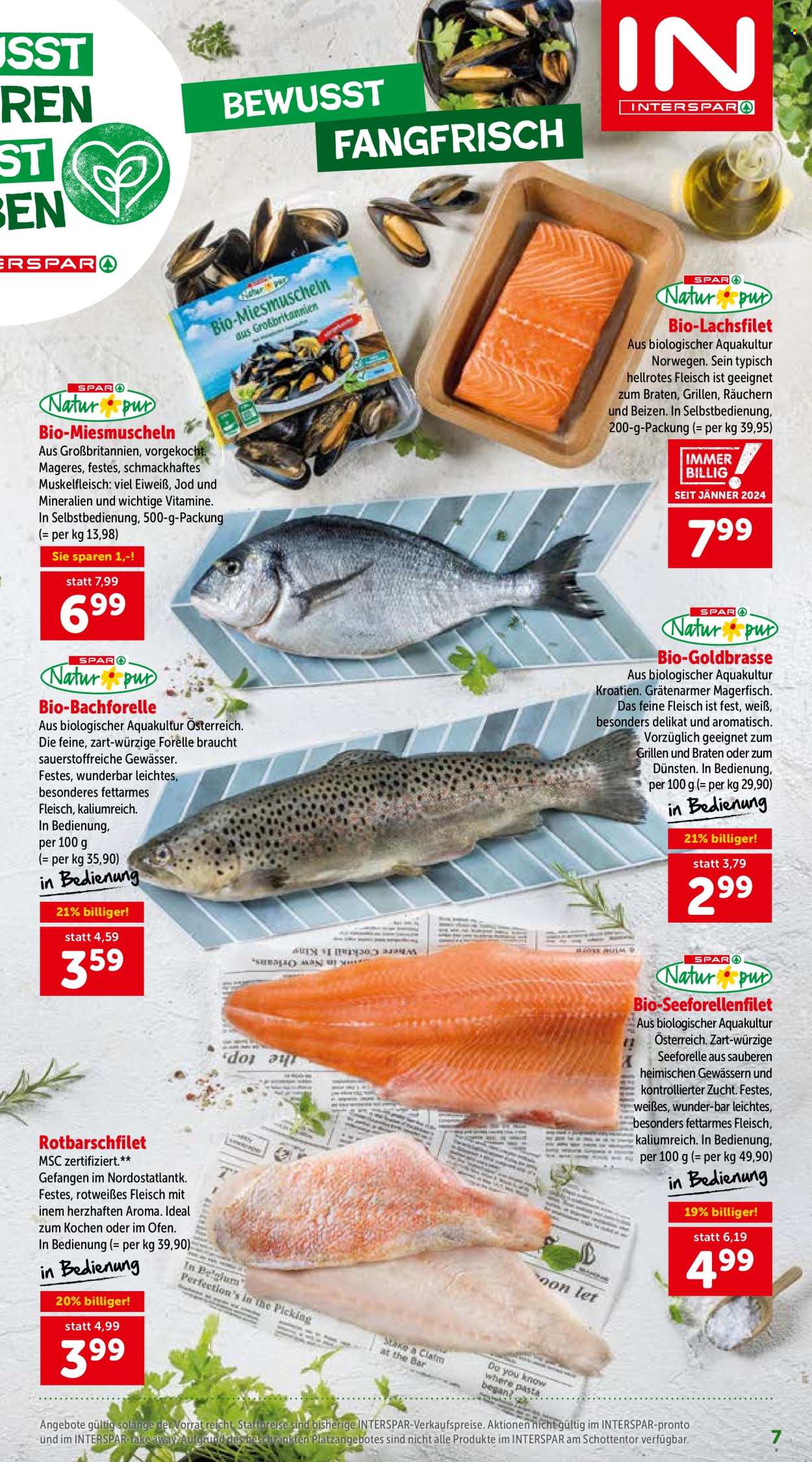 Angebote INTERSPAR - 15.1.2026 - 28.1.2026. Seite 7