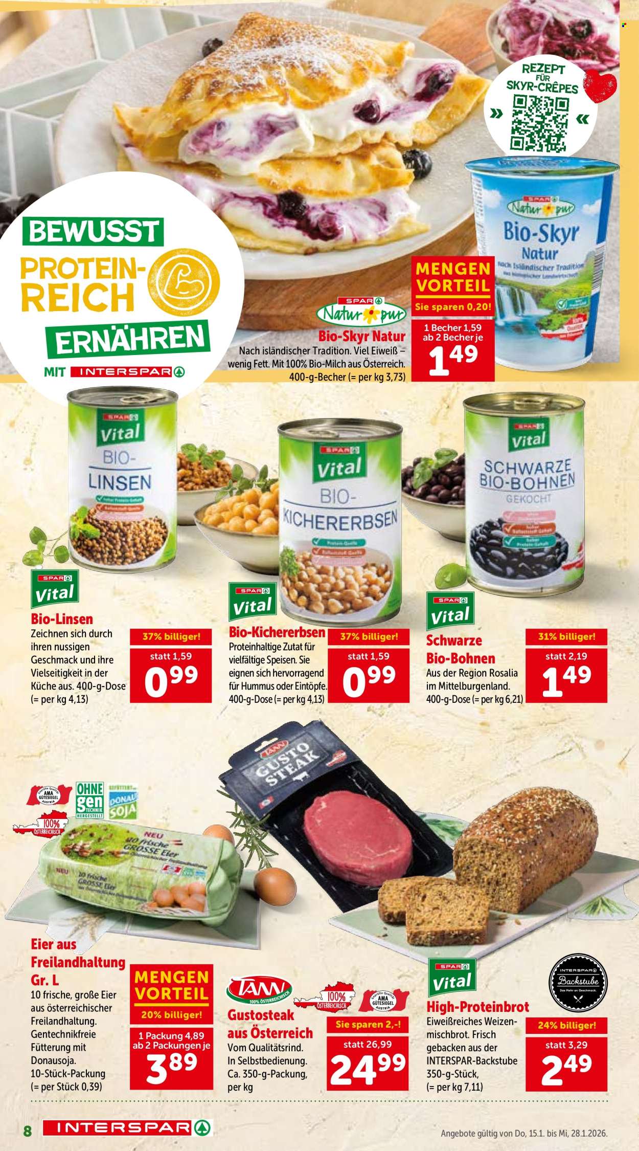 Angebote INTERSPAR - 15.1.2026 - 28.1.2026. Seite 8