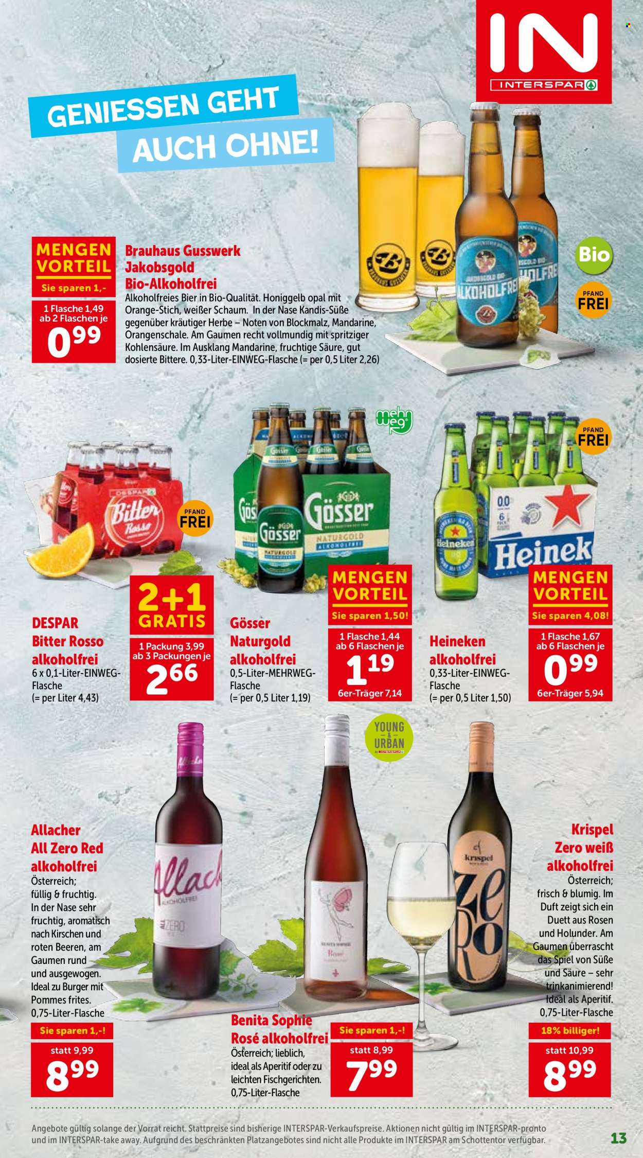 Angebote INTERSPAR - 15.1.2026 - 28.1.2026. Seite 13