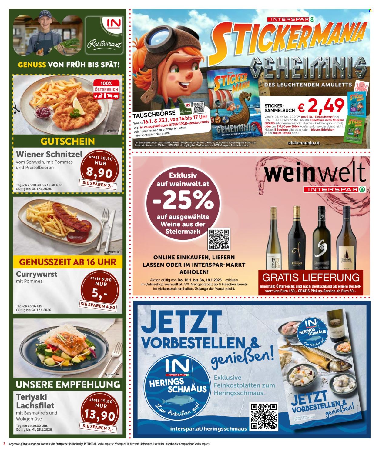 Angebote INTERSPAR - 15.1.2026 - 28.1.2026. Seite 2