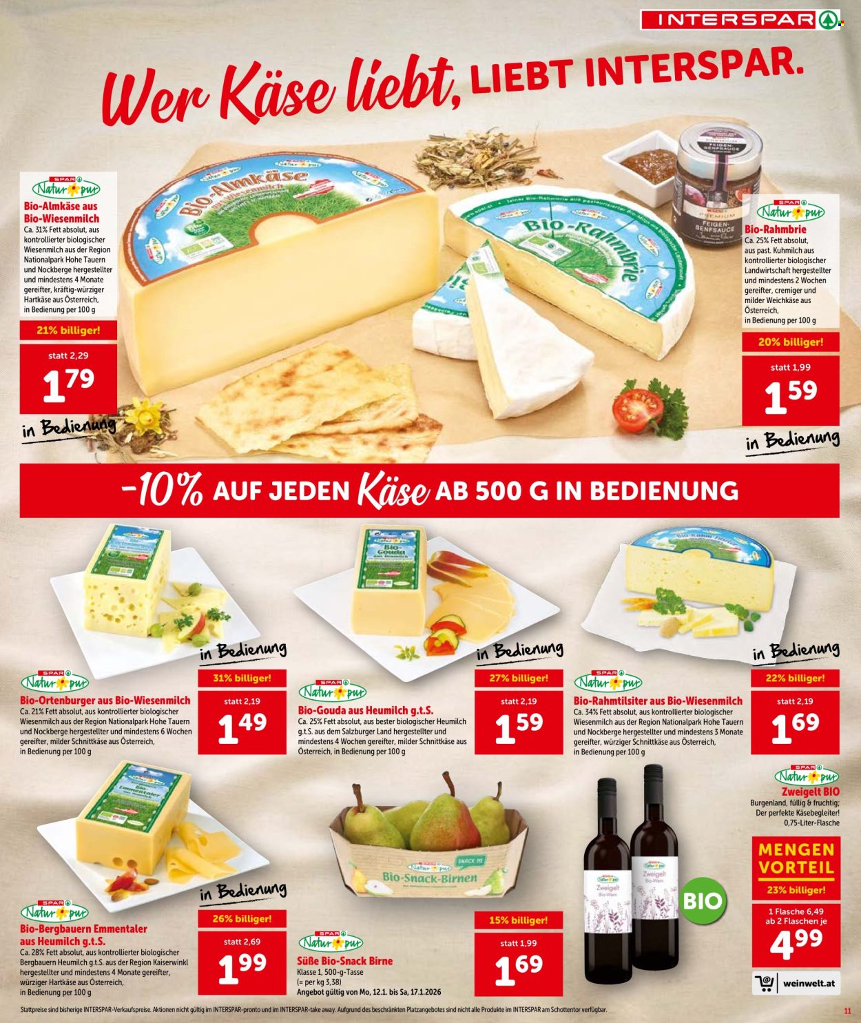 Angebote INTERSPAR - 15.1.2026 - 28.1.2026. Seite 12