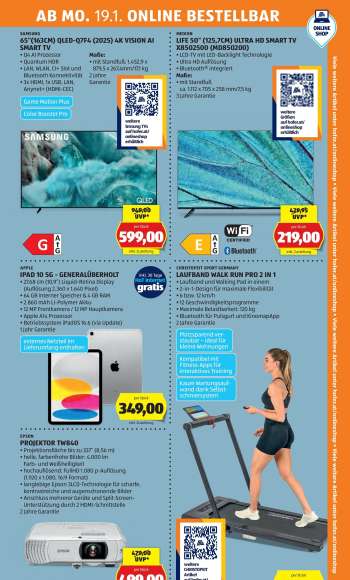 thumbnail - CHRISTOPEIT SPORT GERMANY LAUFBAND WALK RUN PRO 2 IN 1