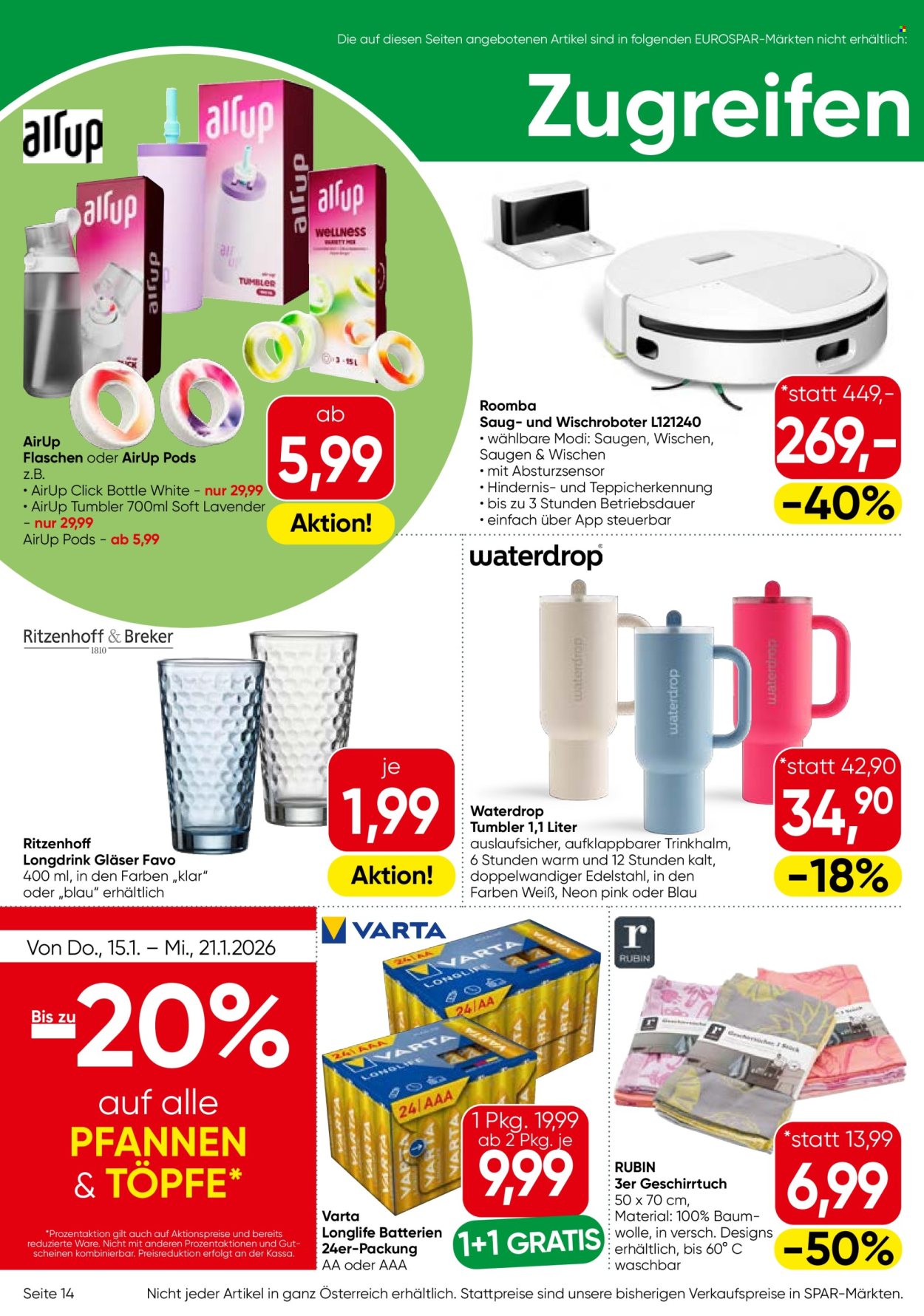 Angebote EUROSPAR - 15.1.2026 - 28.1.2026. Seite 14