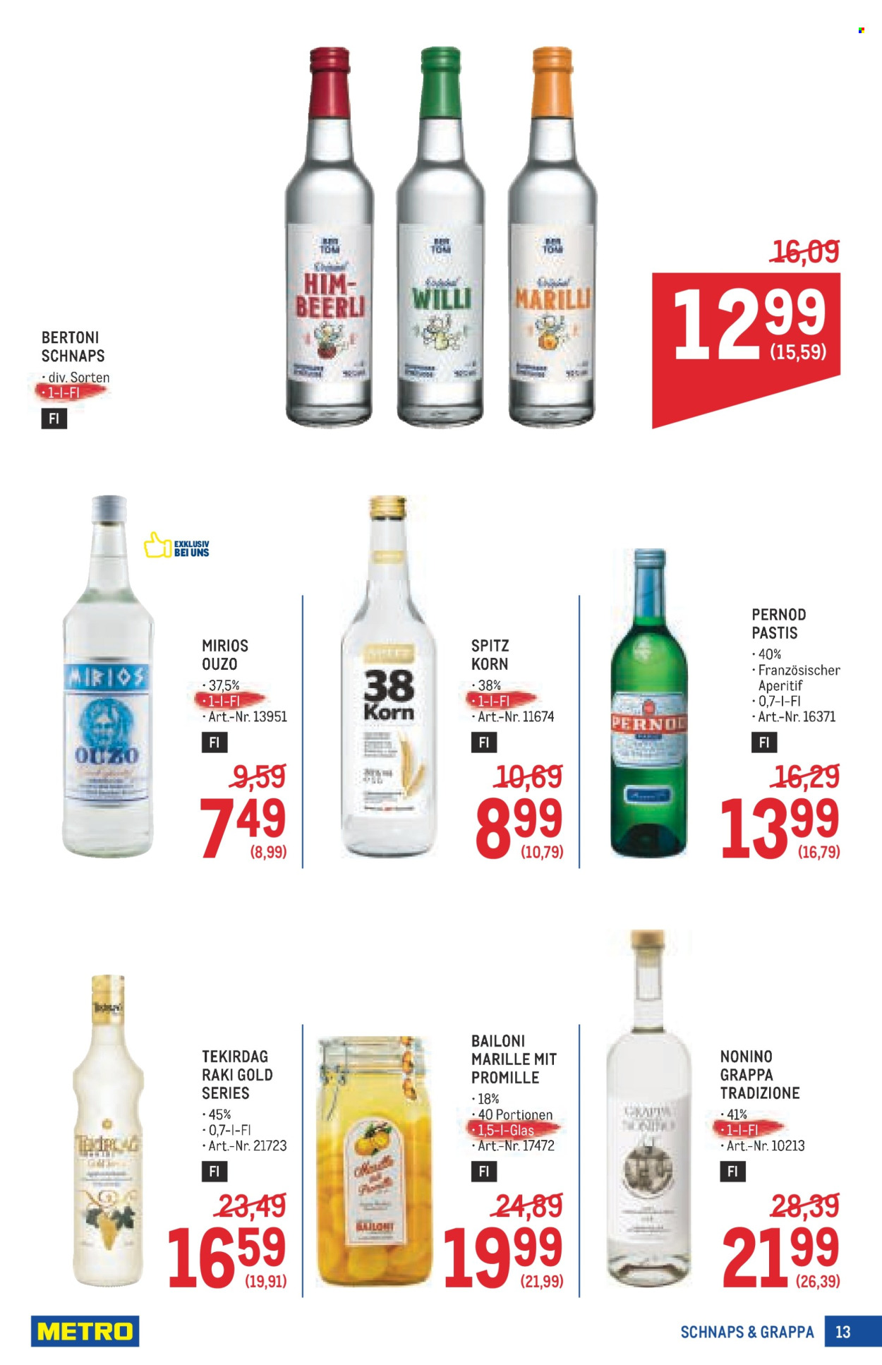 Angebote Metro - 22.1.2026 - 18.2.2026. Seite 13