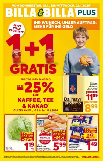Angebote Billa - 15.1.2026 - 21.1.2026.