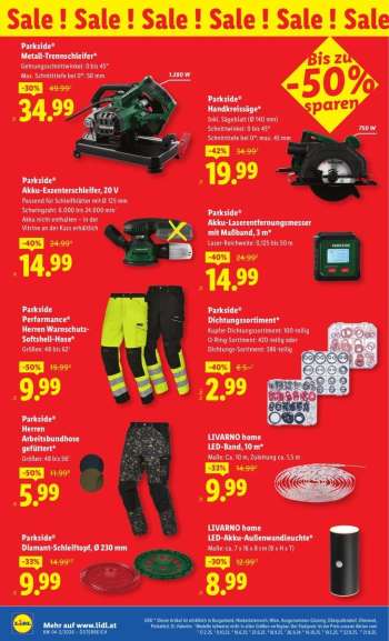 thumbnail - Parkside® Herren Arbeitsbundhose gefüttert