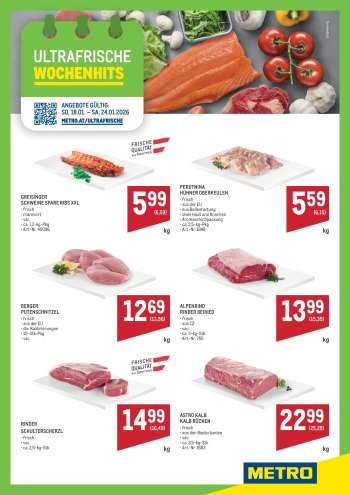 Angebote Metro - 18.1.2026 - 24.1.2026.