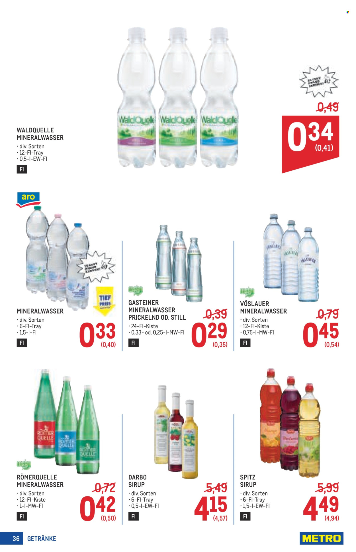 Angebote Metro - 22.1.2026 - 4.2.2026. Seite 36