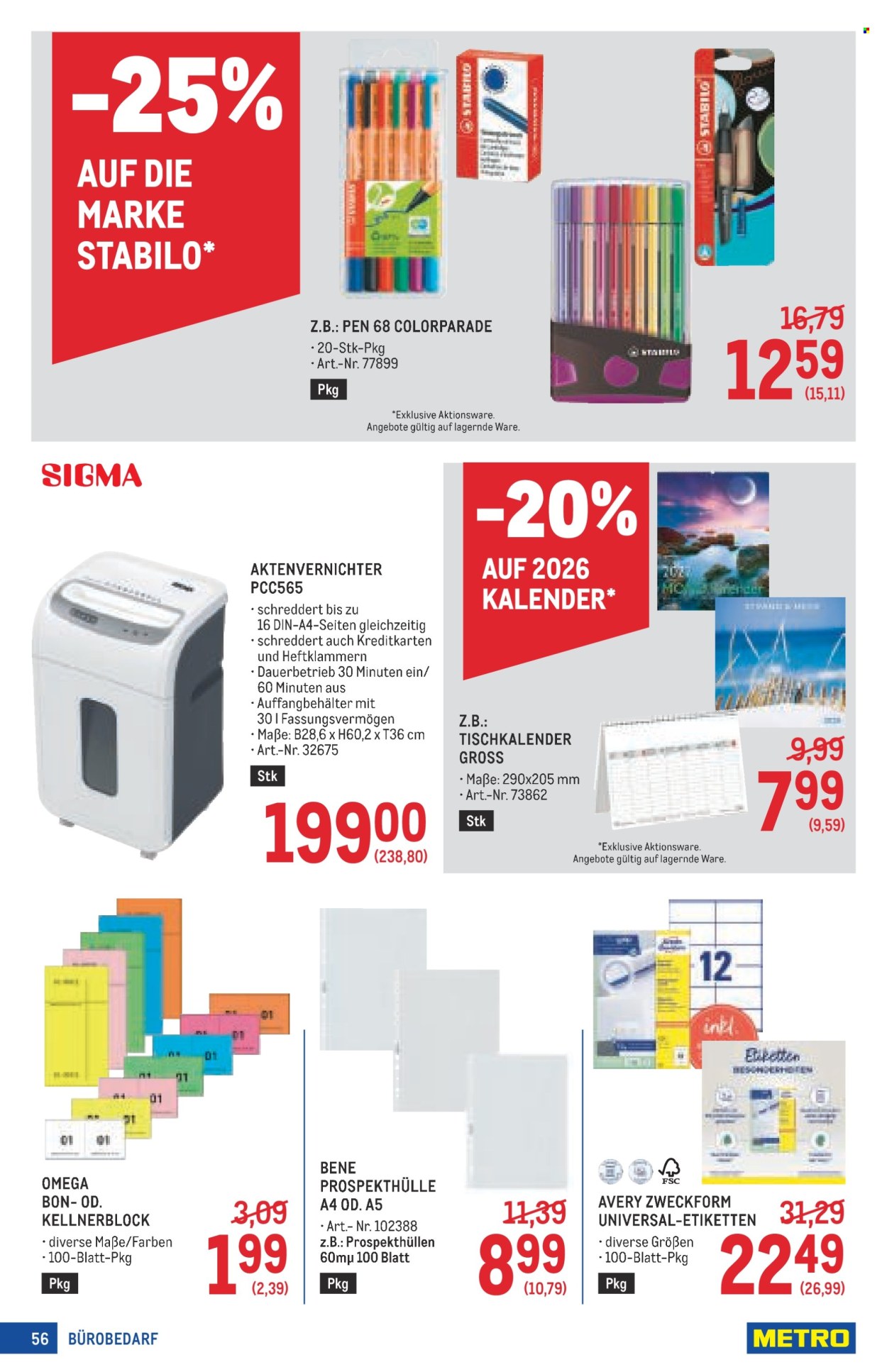 Angebote Metro - 22.1.2026 - 4.2.2026. Seite 56