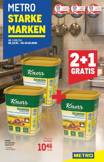 Angebote Metro - 22.1.2026 - 4.2.2026.