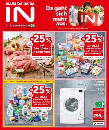 Angebote INTERSPAR - 22.1.2026 - 28.1.2026.