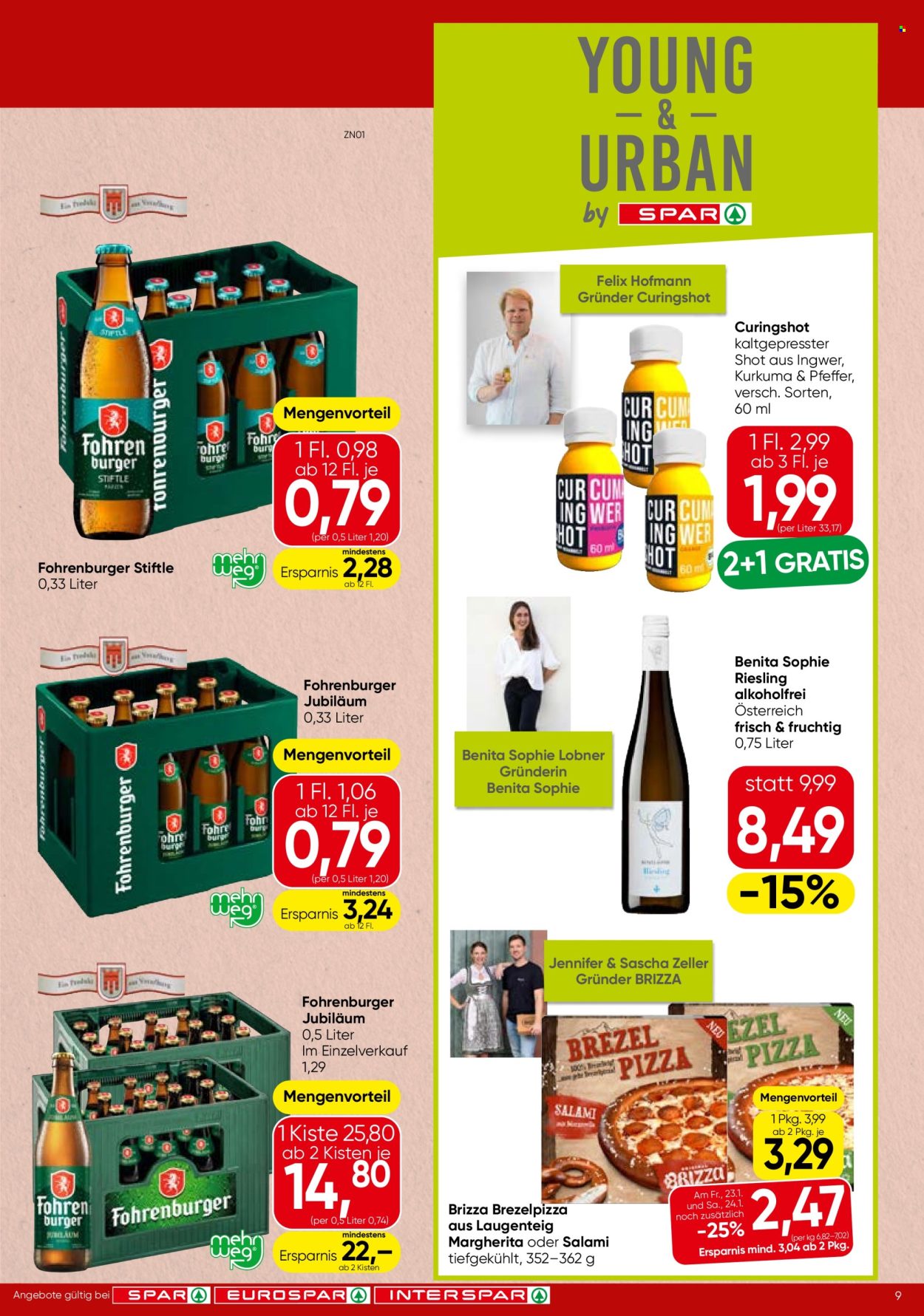 Angebote EUROSPAR - 22.1.2026 - 28.1.2026. Seite 9