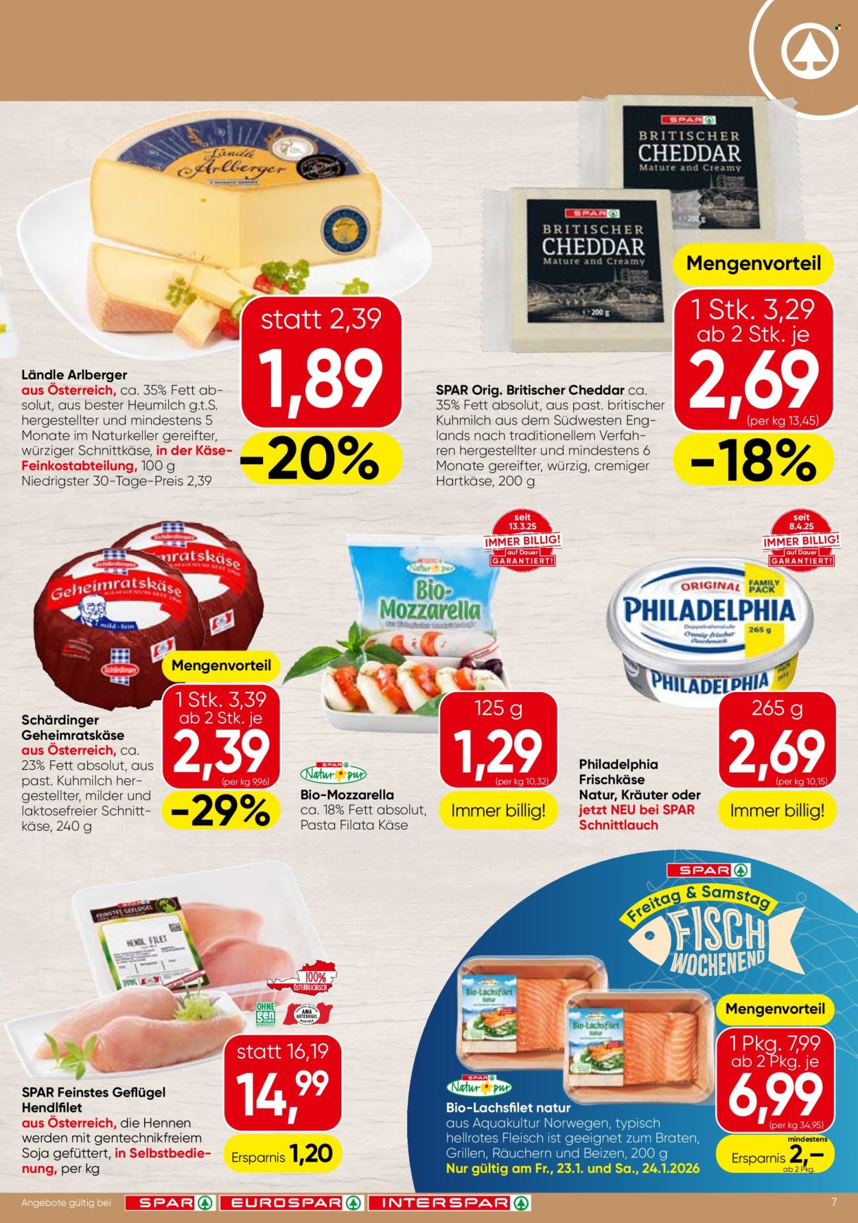 Angebote SPAR - 22.1.2026 - 28.1.2026. Seite 7