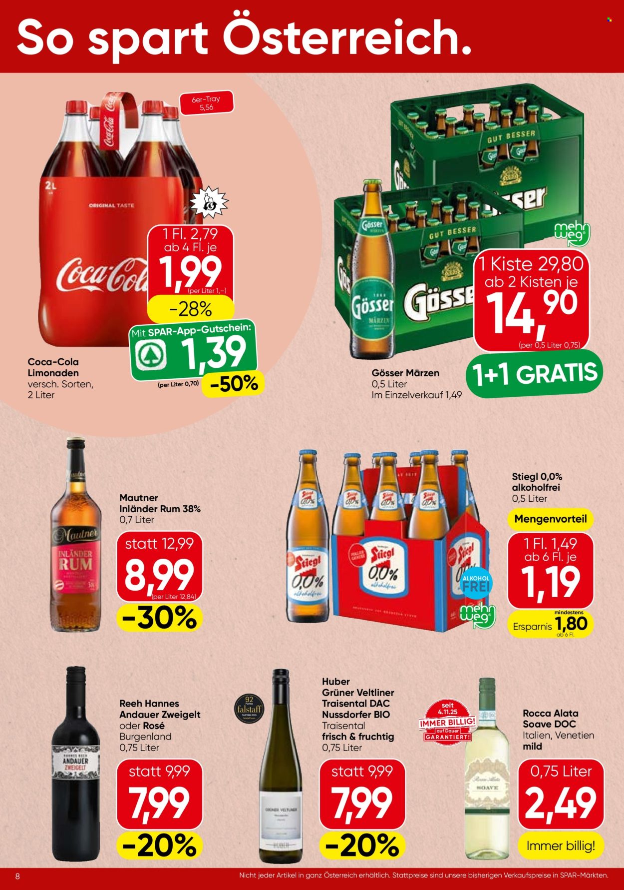 Angebote SPAR - 22.1.2026 - 28.1.2026. Seite 8
