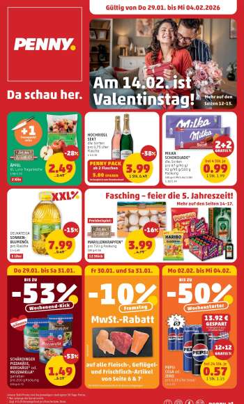 Angebote Penny - 29.1.2026 - 4.2.2026.