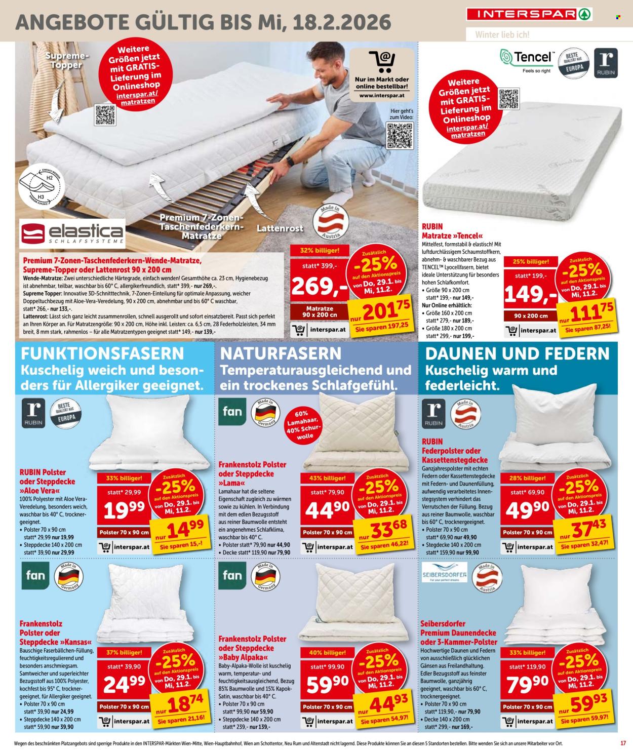 Angebote INTERSPAR - 29.1.2026 - 11.2.2026. Seite 18