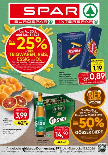 Angebote SPAR - 29.1.2026 - 11.2.2026.