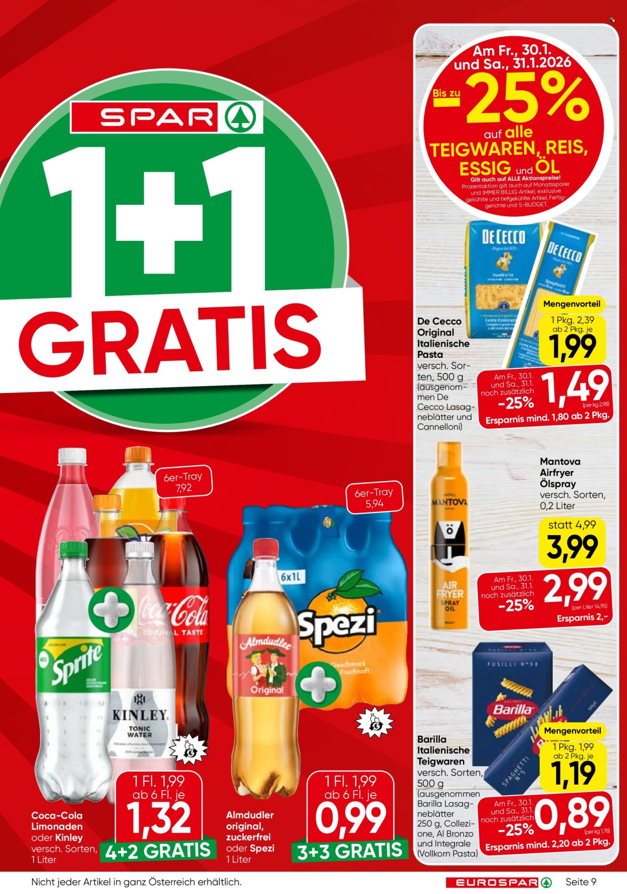 Angebote EUROSPAR - 29.1.2026 - 11.2.2026. Seite 9