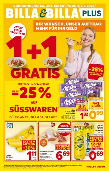 Angebote Billa - 29.1.2026 - 4.2.2026.