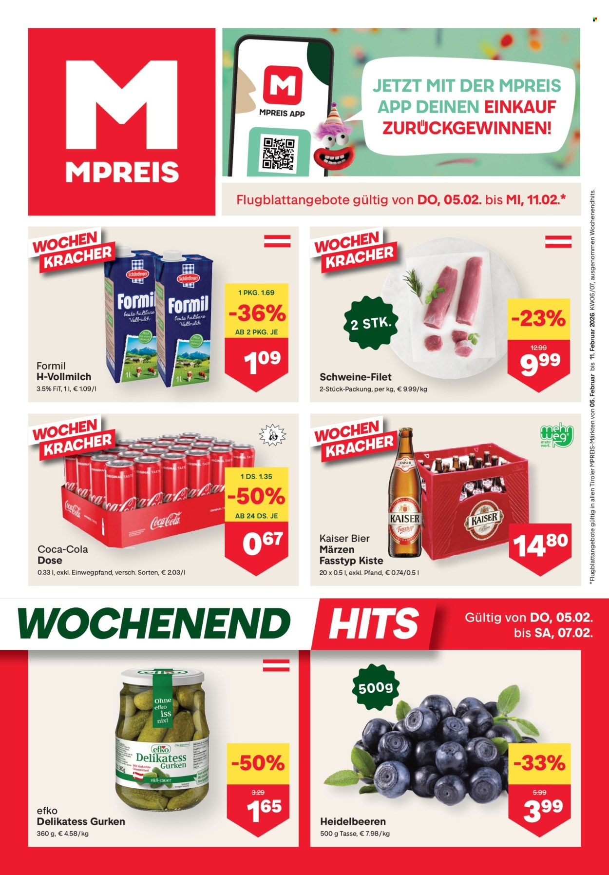 Angebote MPREIS - 5.2.2026 - 11.2.2026. Seite 1