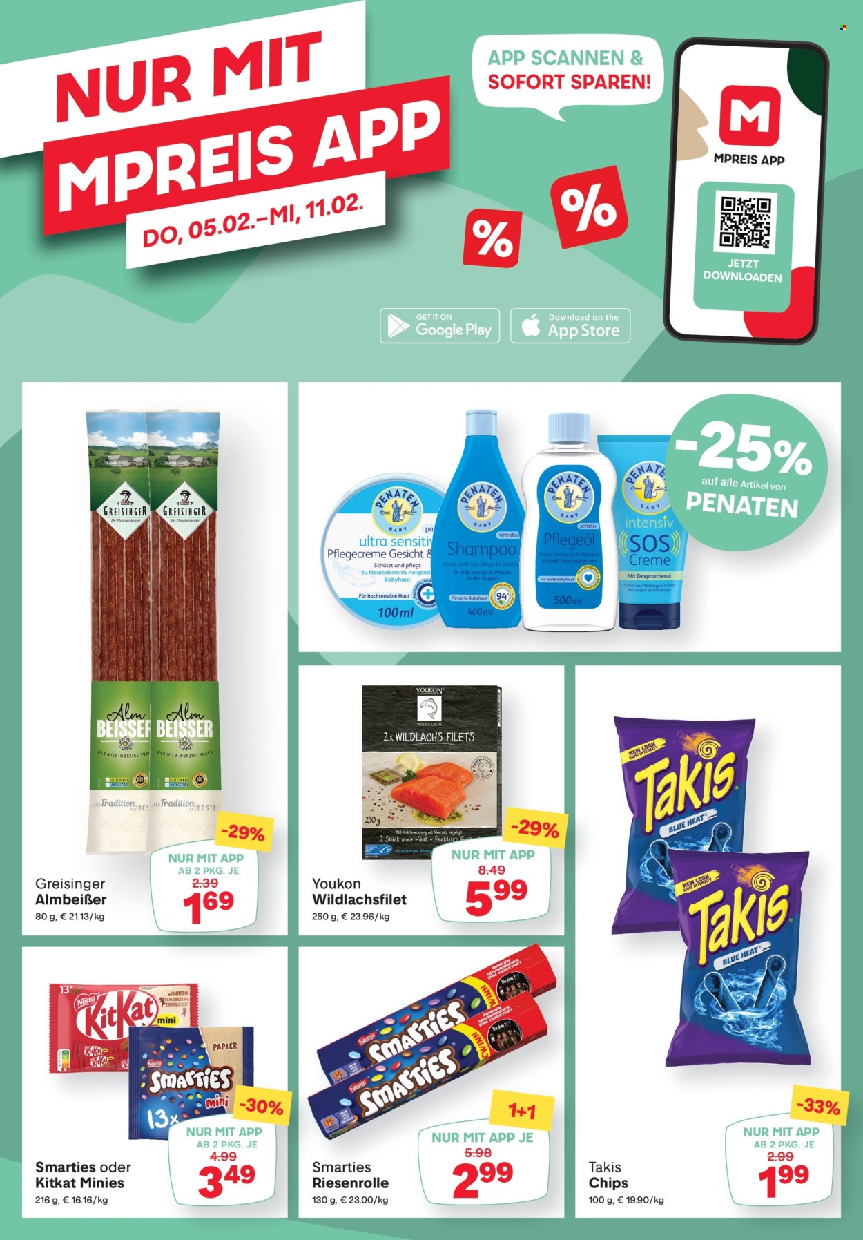 Angebote MPREIS - 5.2.2026 - 11.2.2026. Seite 17