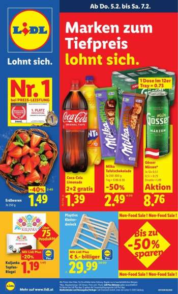 Angebote Lidl - 5.2.2026 - 11.2.2026.