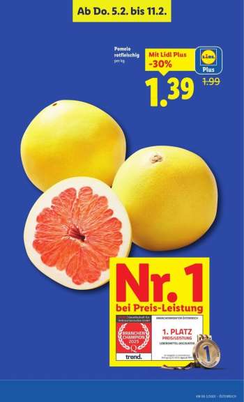 thumbnail - Pomelo rotfleischig