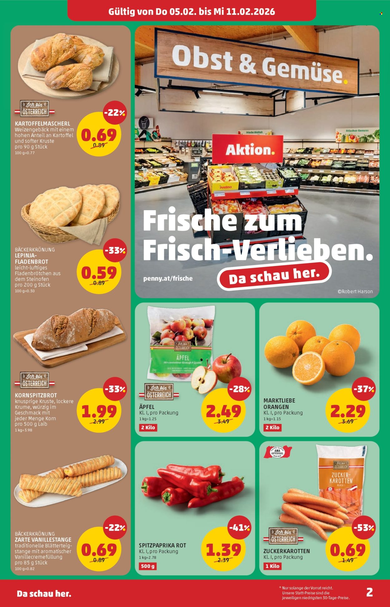 Angebote Penny - 5.2.2026 - 11.2.2026. Seite 2