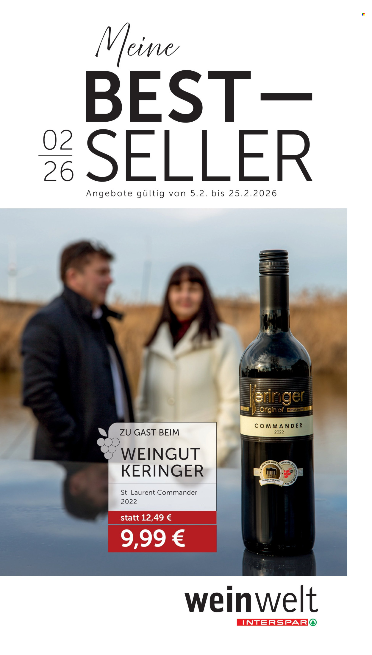 Angebote INTERSPAR - 5.2.2026 - 25.2.2026. Seite 1