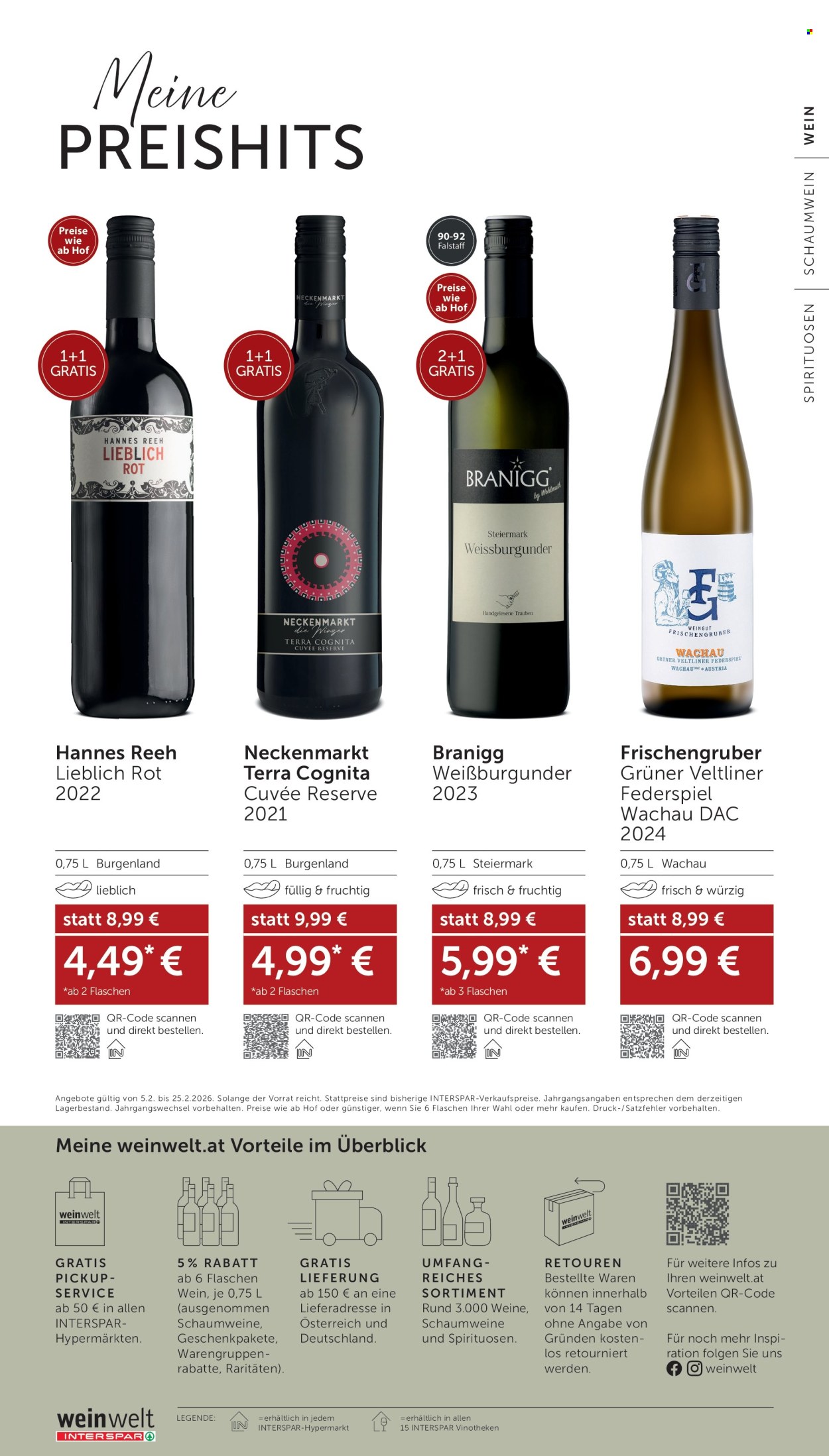 Angebote INTERSPAR - 5.2.2026 - 25.2.2026. Seite 24
