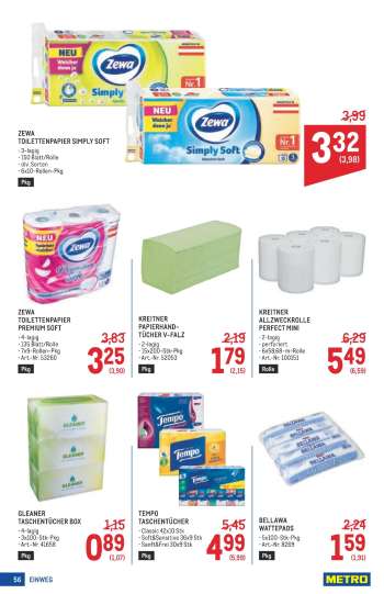 thumbnail - GLEANER TASCHENTÜCHER BOX