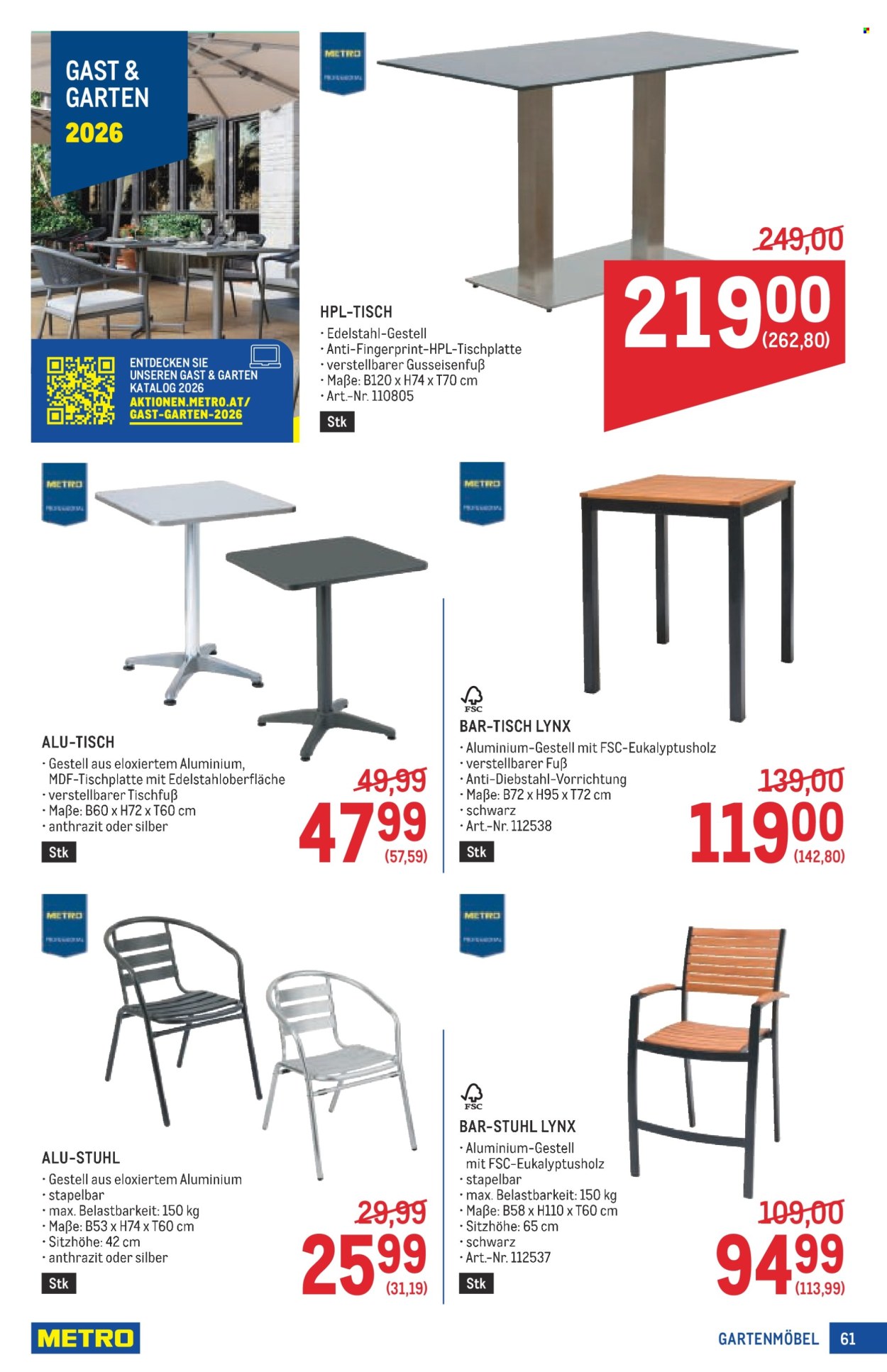 Angebote Metro - 5.2.2026 - 18.2.2026. Seite 61