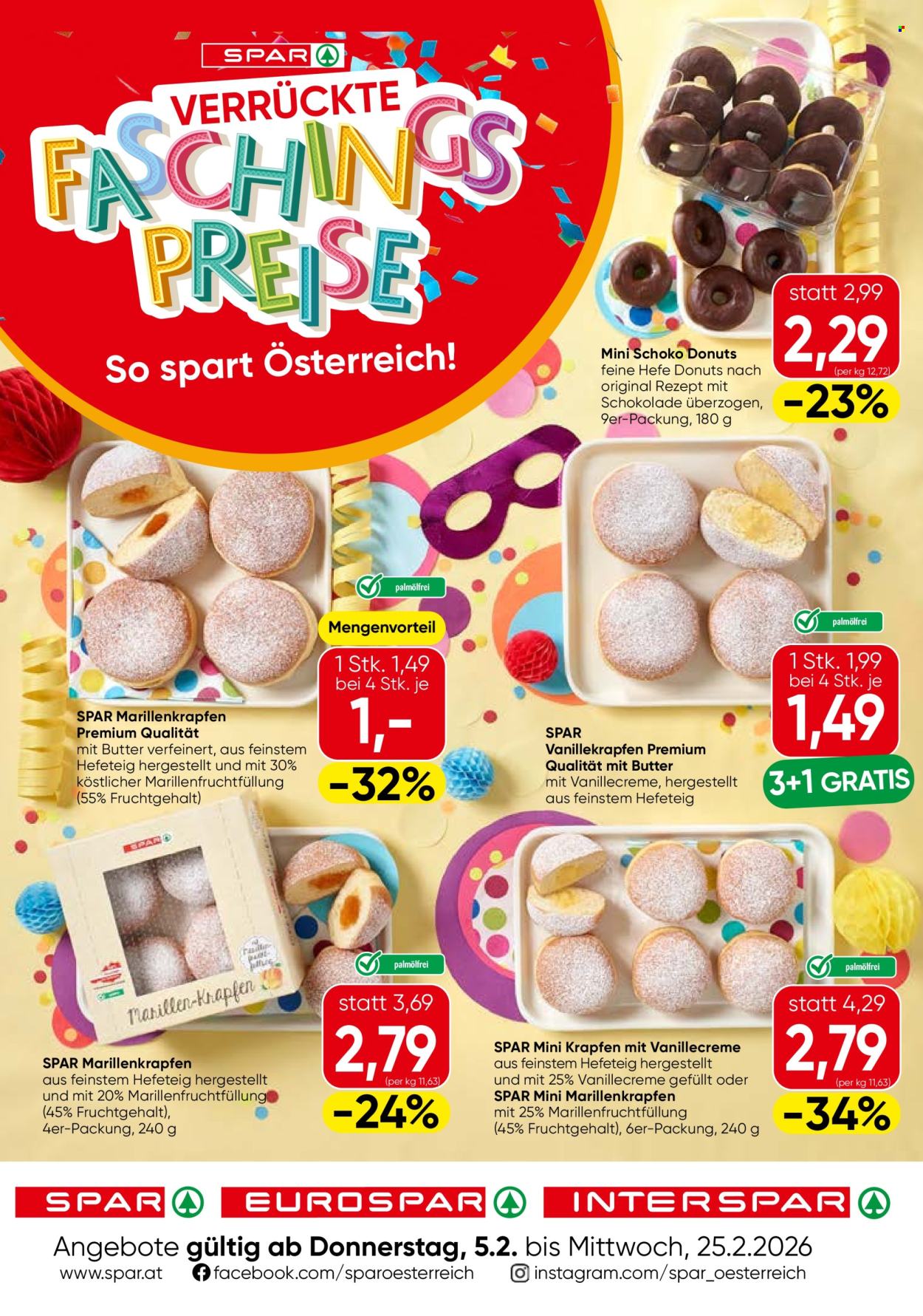 Angebote SPAR - 5.2.2026 - 25.2.2026. Seite 1