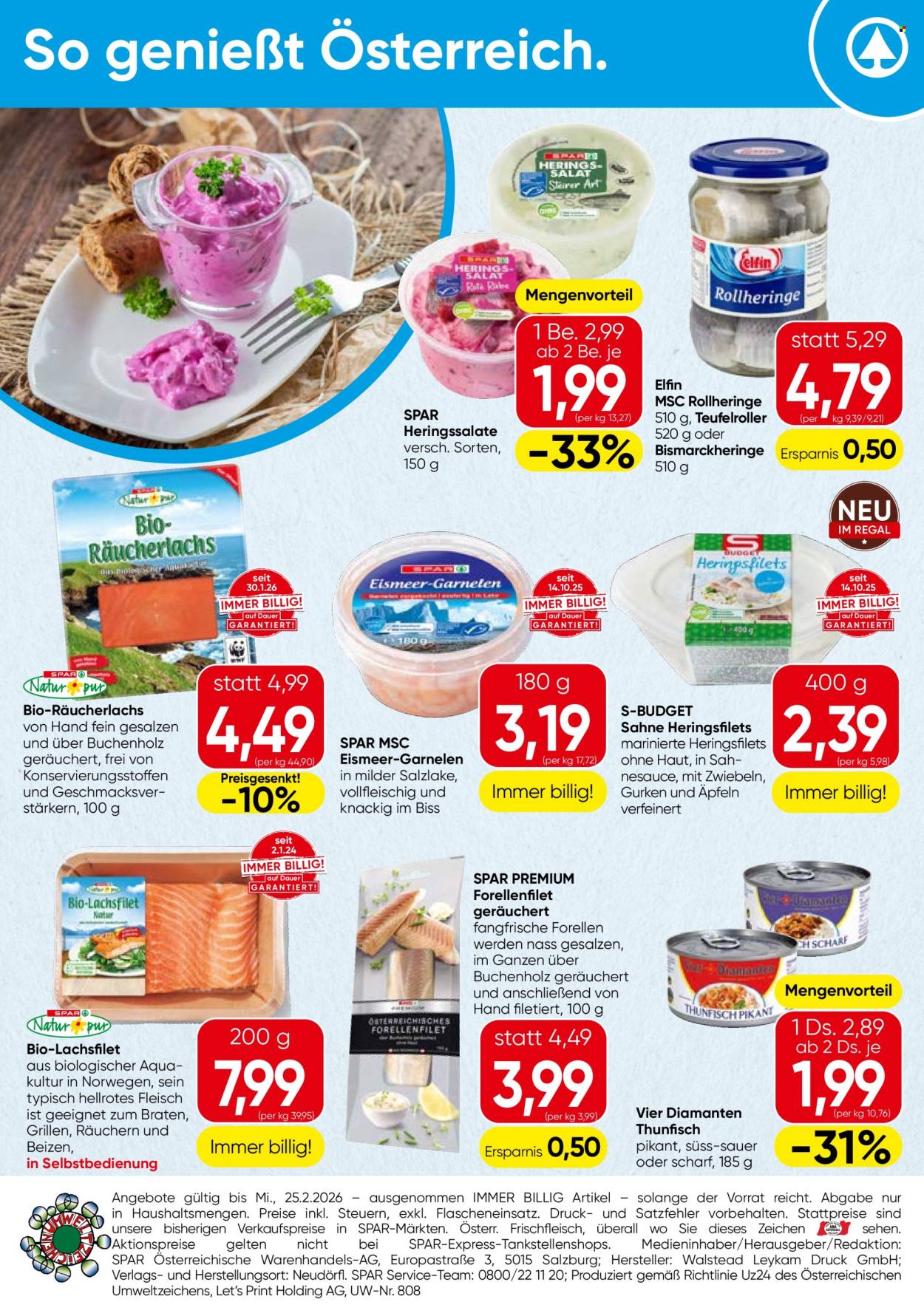 Angebote SPAR - 5.2.2026 - 25.2.2026. Seite 4