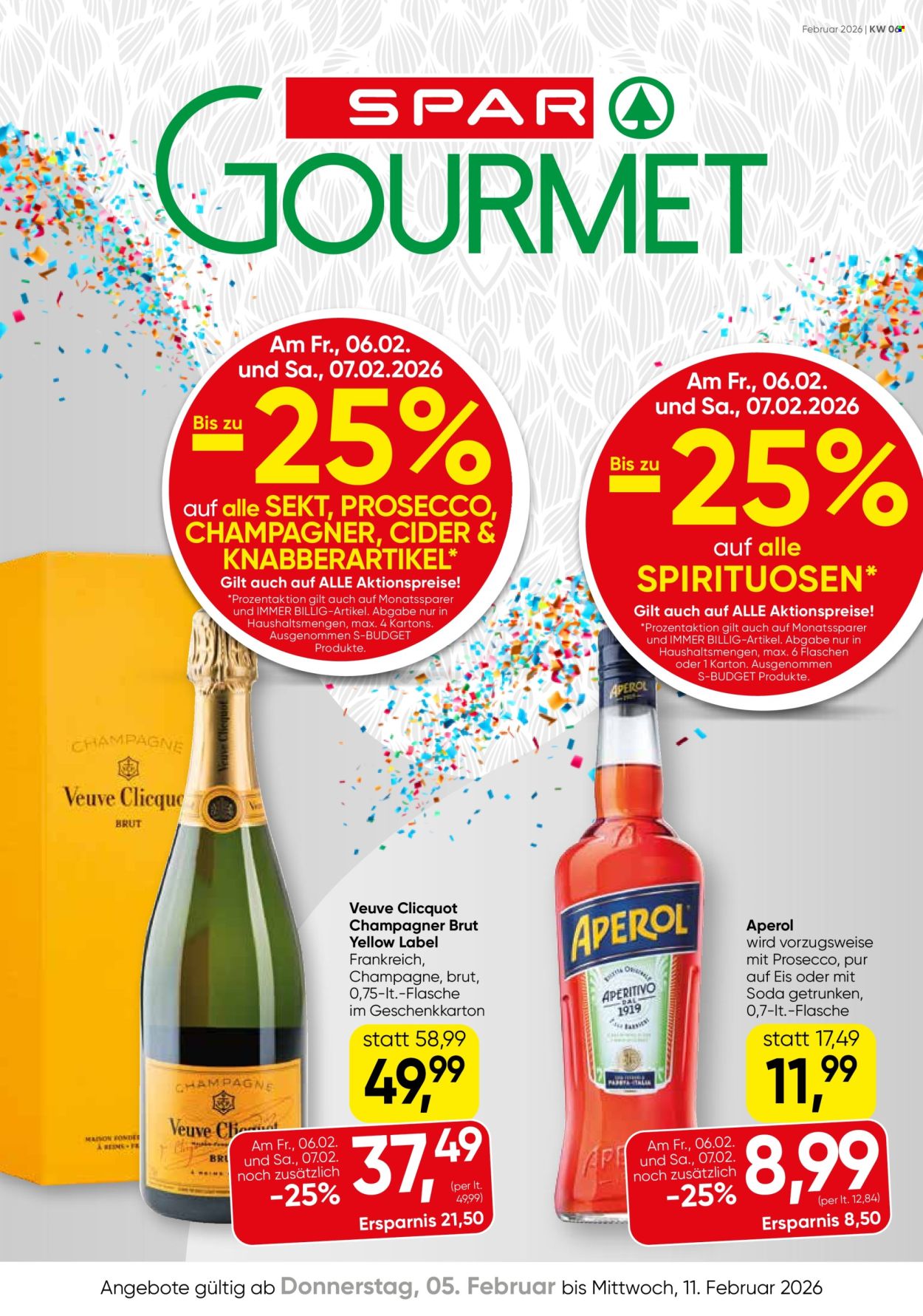 Angebote SPAR - 5.2.2026 - 11.2.2026. Seite 1